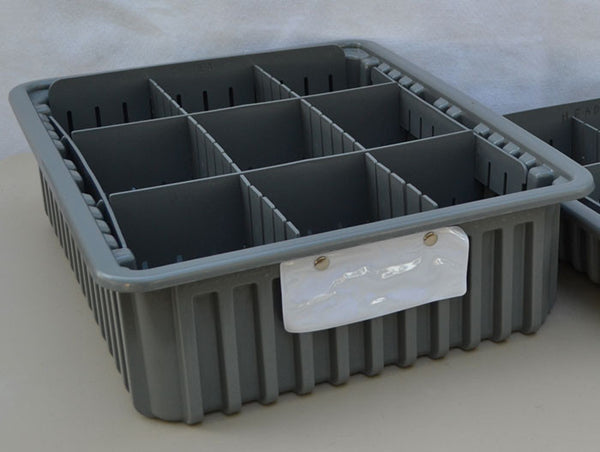 Storage Bin With Dividers 
